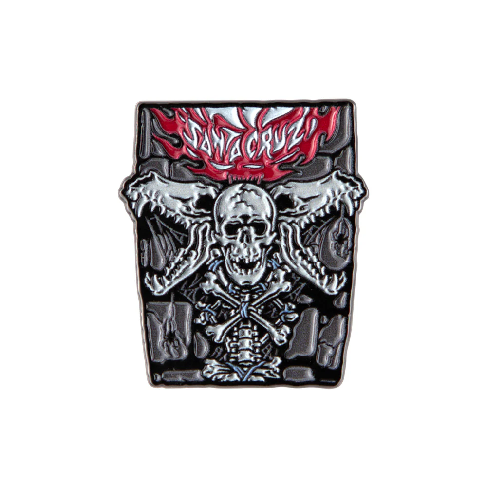 サンタクルーズ SANTA CRUZ<br>PACE TORCH PIN<br>ピンバッジ ロブ・ぺース アクセサリー ストリート スケーター ファッション スケートボード スケボー sk8 skateboard【25HD】