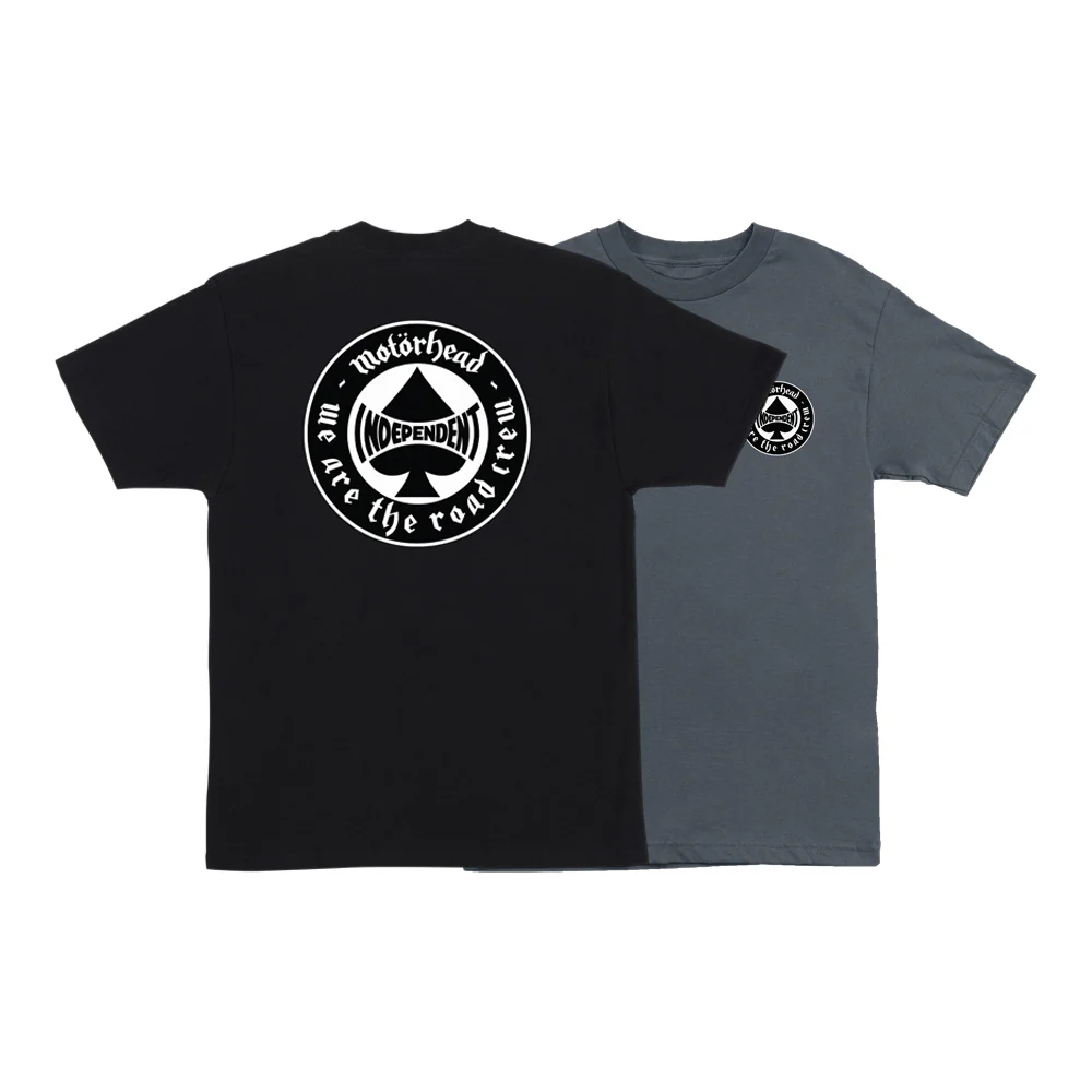 インディペンデント INDEPENDENT<br>MOTORHEAD SPADE S/S REGULAR T-SHIRT<br>Tシャツ モーターヘッド コラボ TEE 半袖 メンズ スケートボード ファッション スケボー ストリート スケーター ファッション sk8 skateboard【25HD】