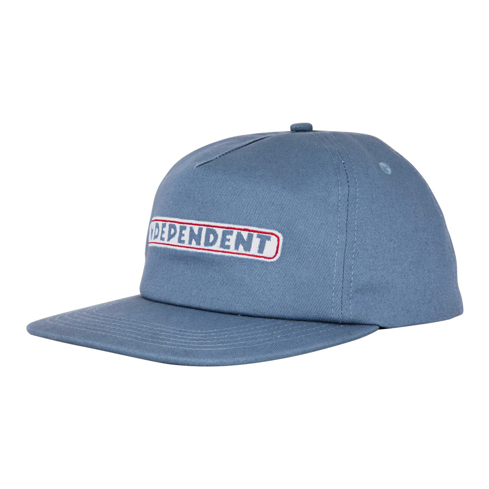 インディペンデント INDEPENDENT<br>BAR LOGO SNAPBACK HAT<br>キャップ スナップバック ハット 帽子 CAP メンズ スケートボード スケボー ストリート スケーター ファッション sk8 skateboard【25HD】