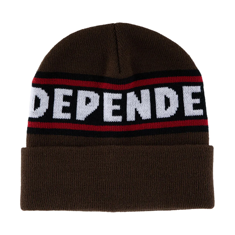 インディペンデント INDEPENDENT<br>BAR LOGO LONG SHOREMAN BEANIE HAT<br>ビーニー ニットキャップ 帽子 CAP メンズ スケートボード スケボー ストリート スケーター ファッション sk8 skateboard【25HD】