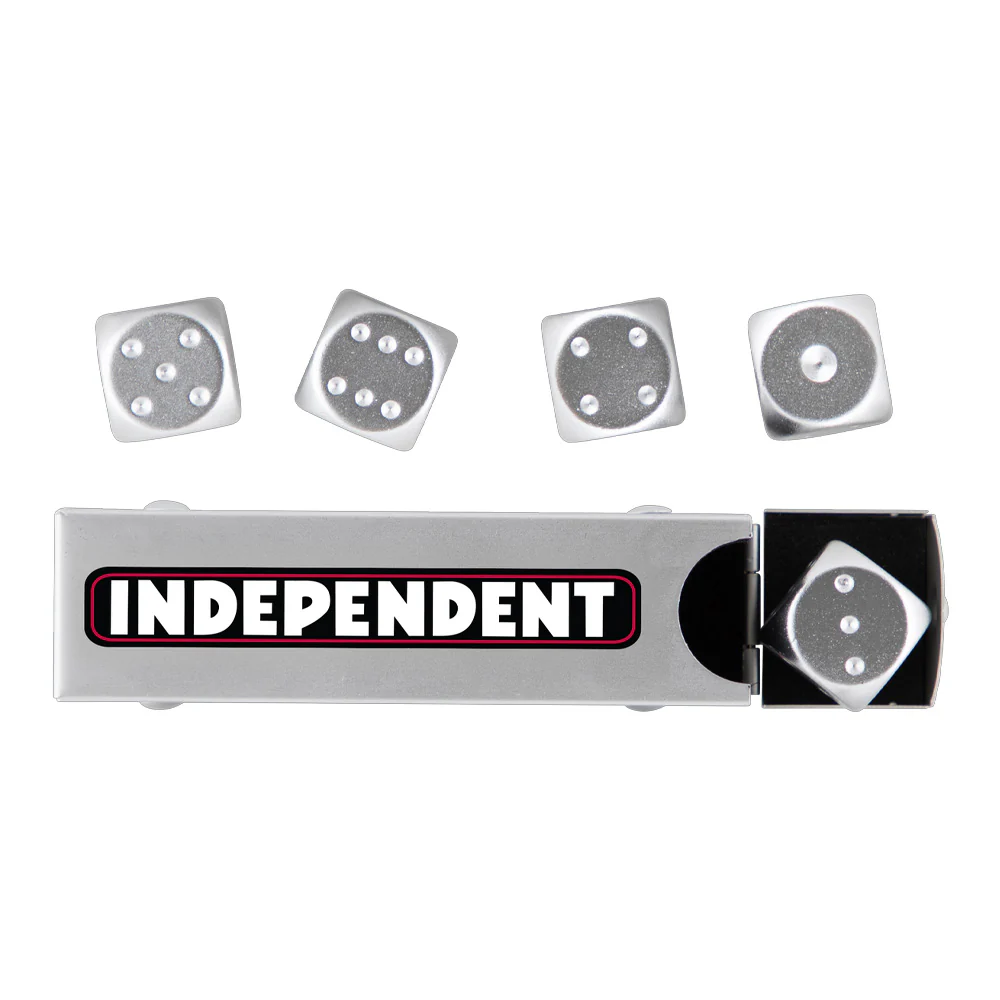 インディペンデント INDEPENDENT<br>BAR LOGO DICE SET<br>ダイスセット サイコロ アクセサリー スケートボード スケボー ストリート スケーター sk8 skateboard【25HD】