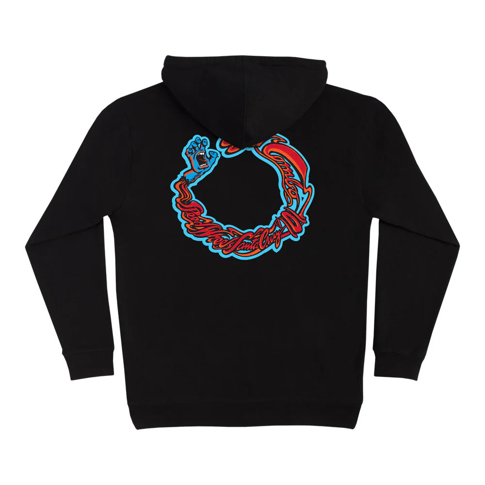 オージェイウィール OJ WHEELS<br>SPEED WHEELS SCREAMING HAND P/O HOODED SWEATSHIRT<br>プルオーバーパーカー スクリーミングハンド フード スウェット P/O メンズ ストリート 【25HD】