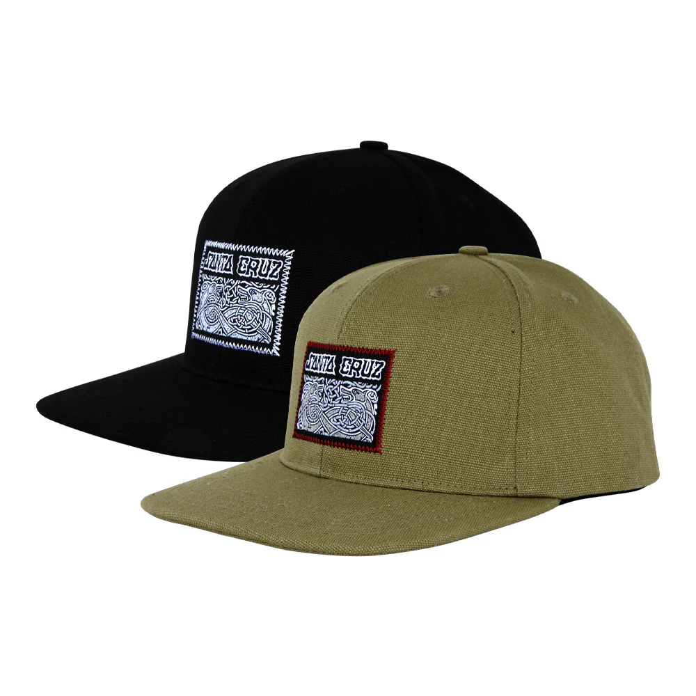 サンタクルーズ SANTA CRUZ<br>DRESSEN CELTIC DOGS SNAPBACK HAT<br>キャップ スナップバック エリック・ドレッセン ハット 帽子 CAP メンズ スケートボード スケボー ストリート スケーター ファッション sk8 skateboard【25HD】