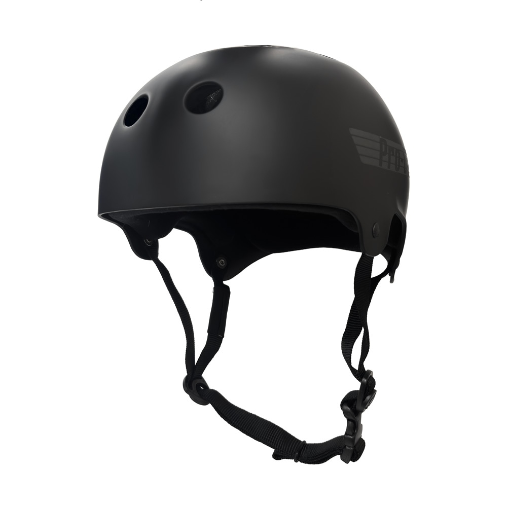 プロテック PRO-TEC<br>OLD SCHOOL MATTE BLACK REFLECTIVE ヘルメット マットブラック フルカット 黒 メンズ プロテクター PROTEC スケートボード スケボー スケートパーク sk8 skateboard インライン【2509】