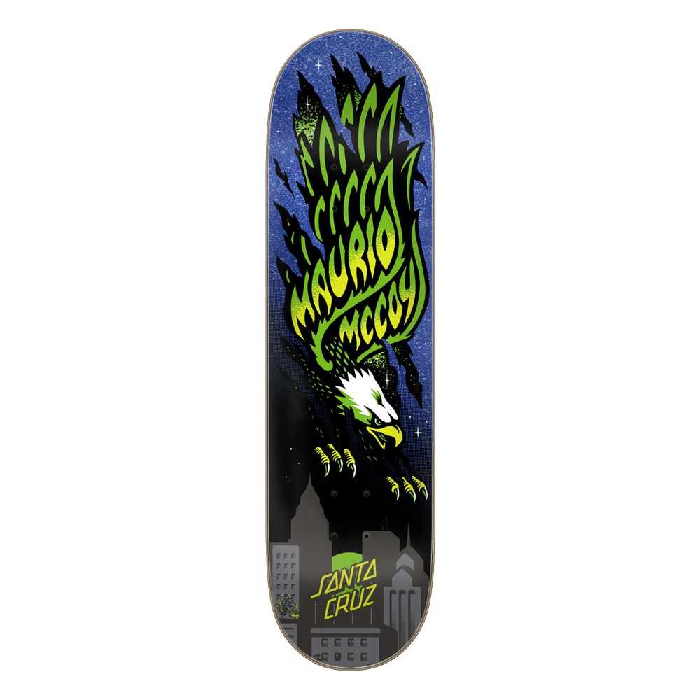 サンタクルーズ SANTA CRUZ<br>スケボー デッキ 8.25 McCOY RIPPING EAGLE TWIN VX DECK<br>マウリオ・マッコイ プロモデル ブイエックス スケートボード ストリート sk8 skateboard 板【2602】