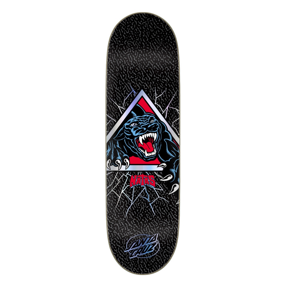 サンタクルーズ SANTA CRUZ<br>スケボー デッキ 9.0 NATAS SHATTERED PANTHER VX DECK<br>ナタス・カウパス プロモデル ブイエックス スケートボード ストリート sk8 skateboard 板【2602】