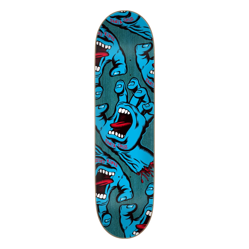 サンタクルーズ SANTA CRUZ<br>スケボー デッキ 8.25 CROWDED HAND DECK<br> スケートボード ストリート sk8 skateboard 板【2602】