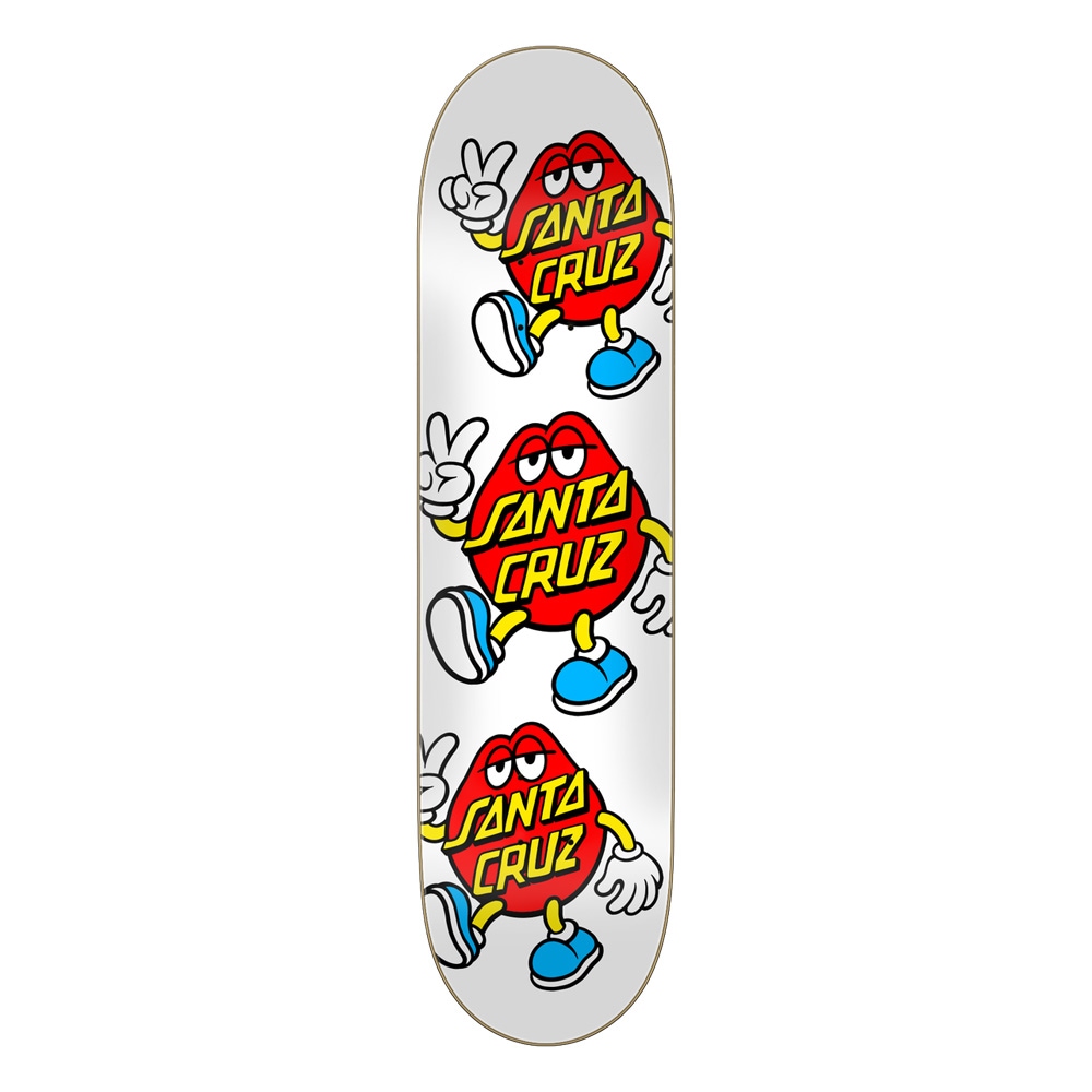 サンタクルーズ SANTA CRUZ<br>スケボー デッキ 8.0 DOT GUY TEAM DECK<br> スケートボード ストリート sk8 skateboard 板【2602】