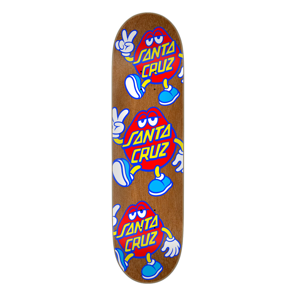 サンタクルーズ SANTA CRUZ<br>スケボー デッキ 8.375 DOT GUY TEAM DECK<br> スケートボード ストリート sk8 skateboard 板【2602】