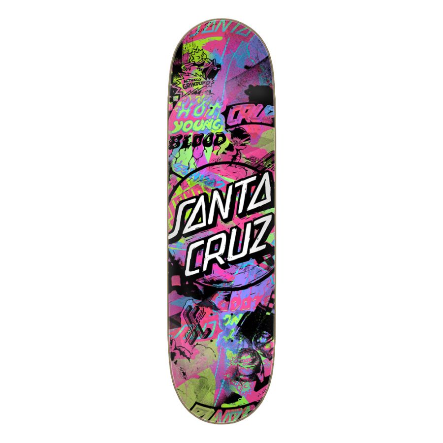 サンタクルーズ SANTA CRUZ<br>スケボー デッキ 8.5 CUT COLLAGE DECK<br> スケートボード ストリート sk8 skateboard 板【2602】