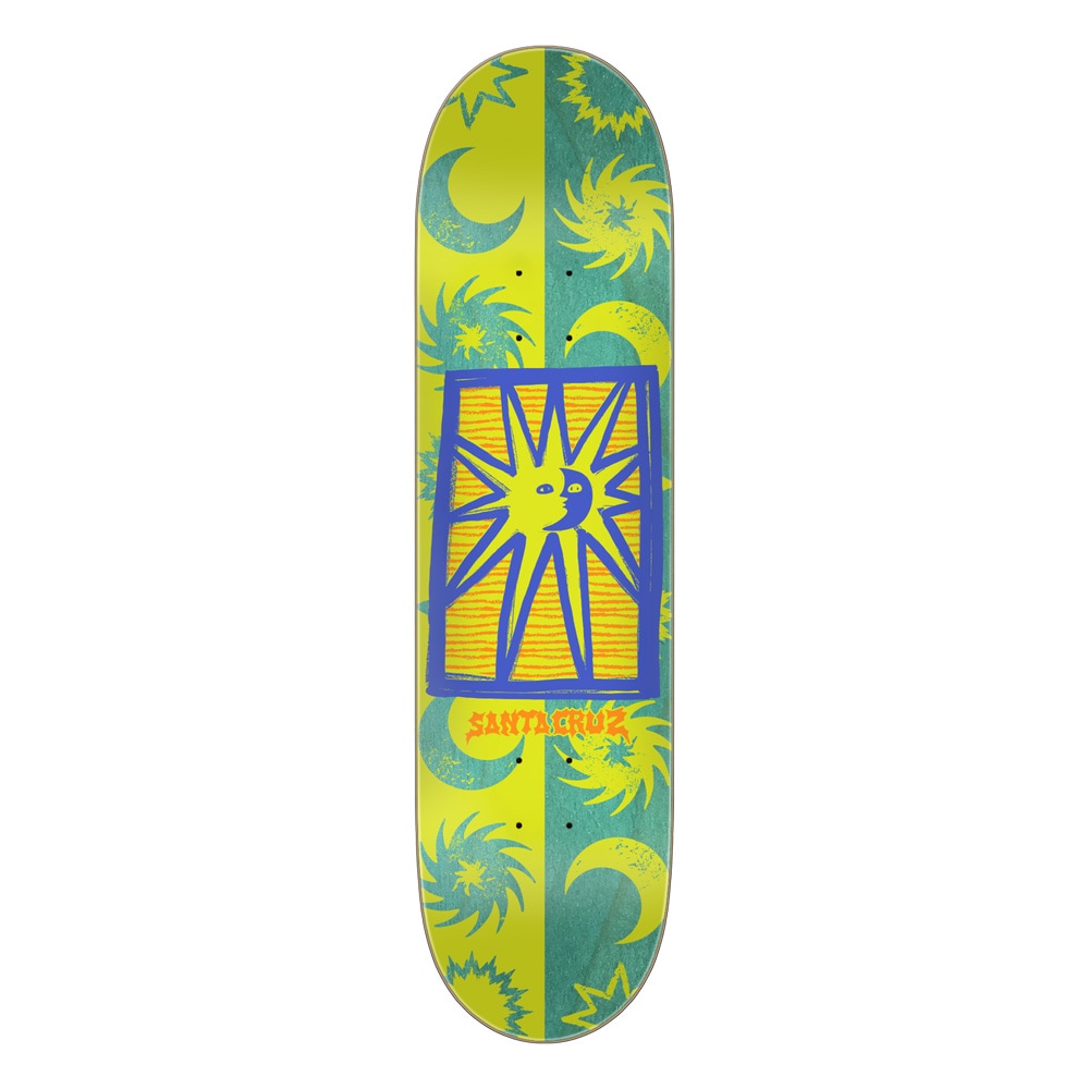 サンタクルーズ SANTA CRUZ<br>スケボー デッキ 7.75 FEELBASE SUN STAMP DECK<br>オススメ 初心者 スケートボード ストリート sk8 skateboard 板【2602】