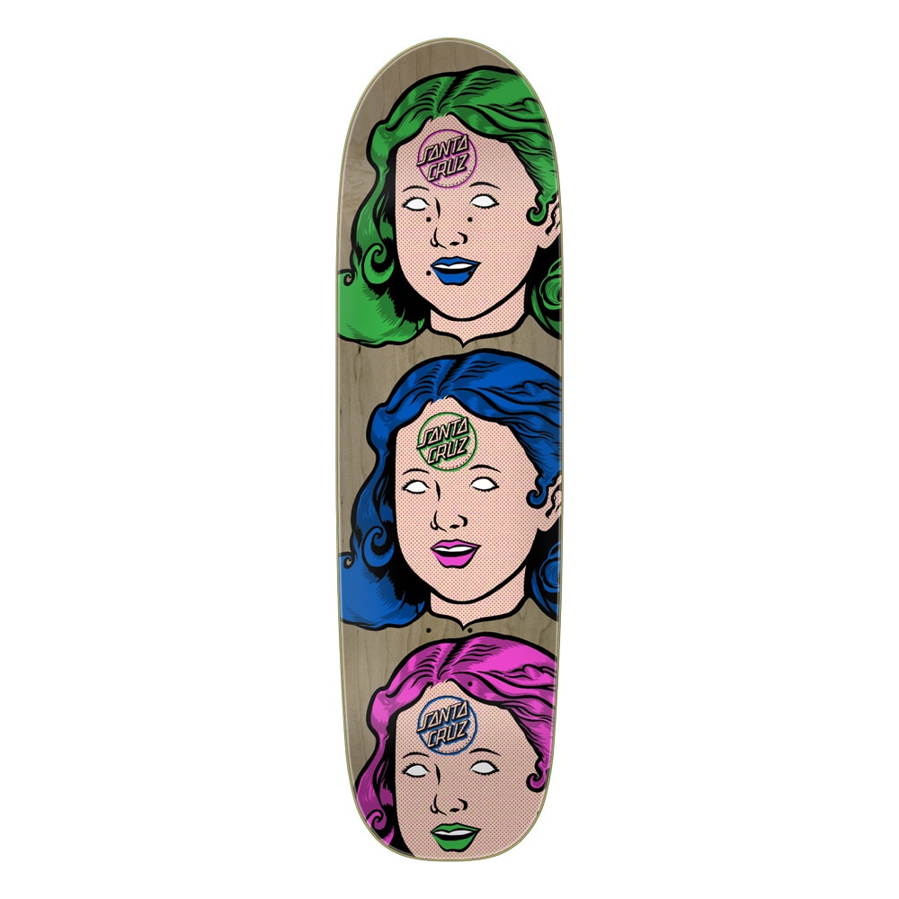 サンタクルーズ SANTA CRUZ<br>スケボー デッキ 8.5 FEELBASE POSESSED HEAD DECK<br> スケートボード ストリート sk8 skateboard 板【2602】