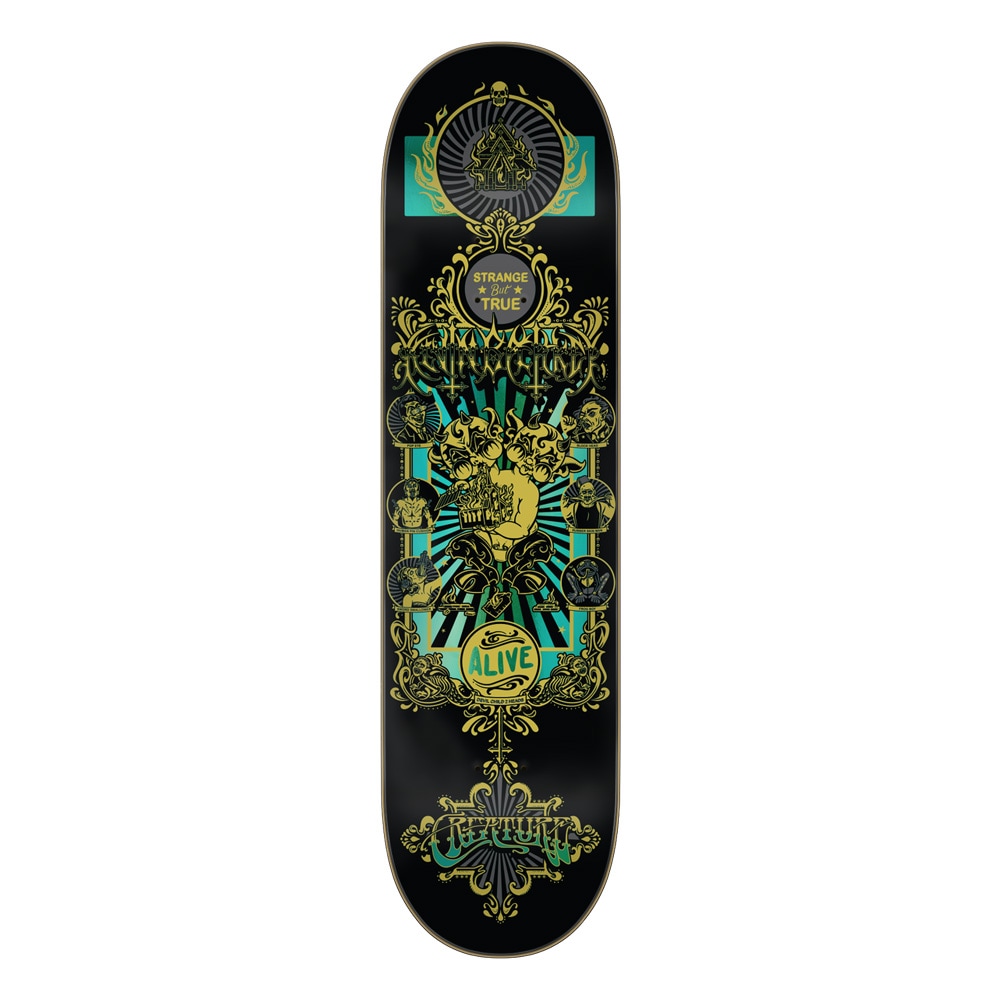 クリーチャー CREATURE<br>スケボー デッキ 8.25 BAEKKEL SIDESHOW PRO DECK<br>ケビン・ベッケル プロモデル スケートボード ストリート sk8 skateboard 板【2602】