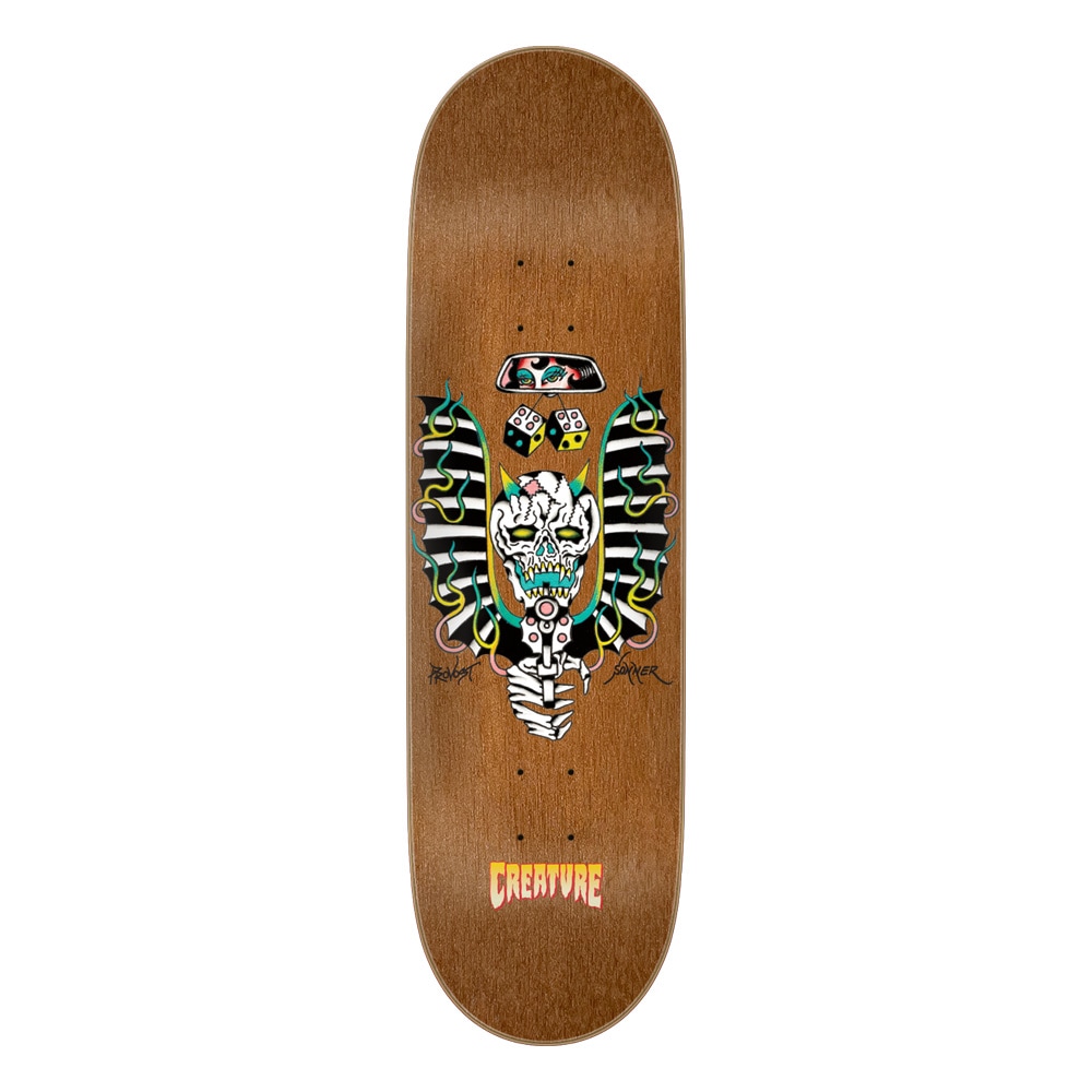 クリーチャー CREATURE<br>スケボー デッキ 8.8 PROVOST FLASH STUMPS PRO DECK<br>コリン・プロヴォスト プロモデル スケートボード ストリート sk8 skateboard 板【2602】