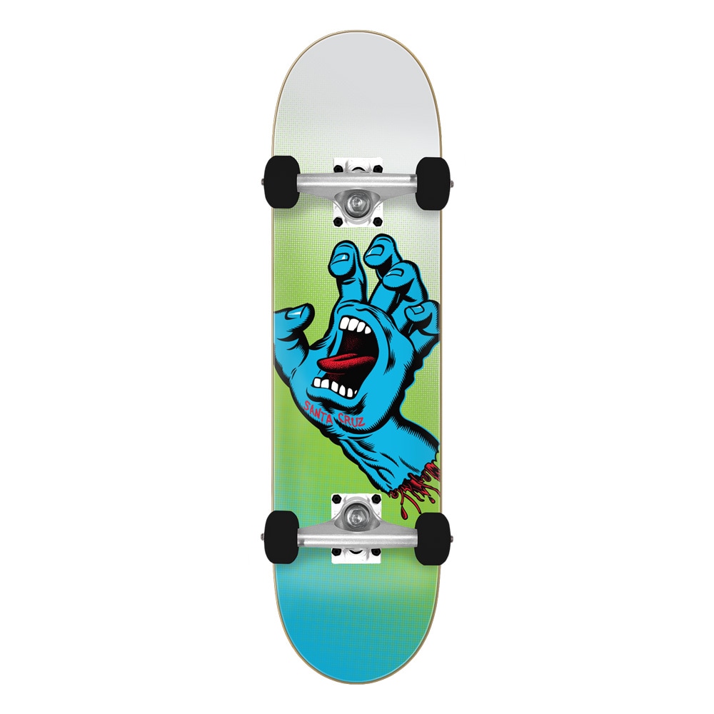 サンタクルーズ SANTA CRUZ<br>8.0in x 31.25in SCREAMING HAND COLOR FADE SKATEBOARD COMPLETE <br>コンプリート(完成組立品) セット スケートボード スケボー 初めて オススメ 初心者 sk8【2602】