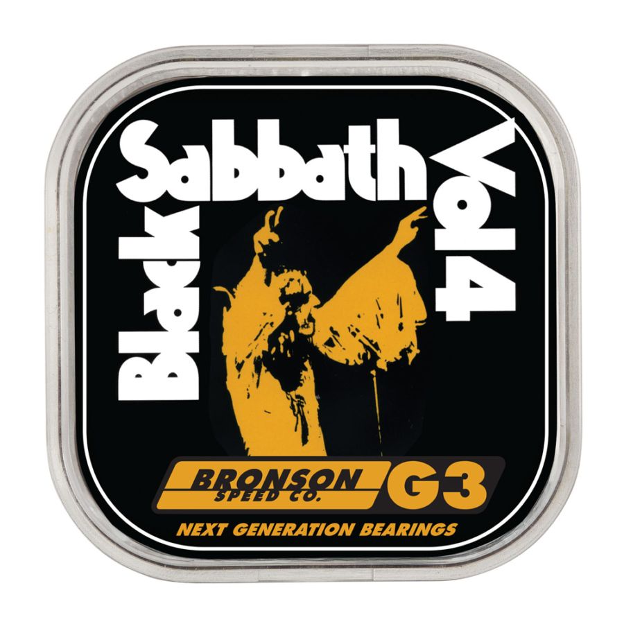 ブロンソン BRONSON<br>BLACK SABBATH G3 BEARING<br>ベアリング ジースリー ブラックサバス コラボ スケートボード スケボー sk8 skateboard【2602】