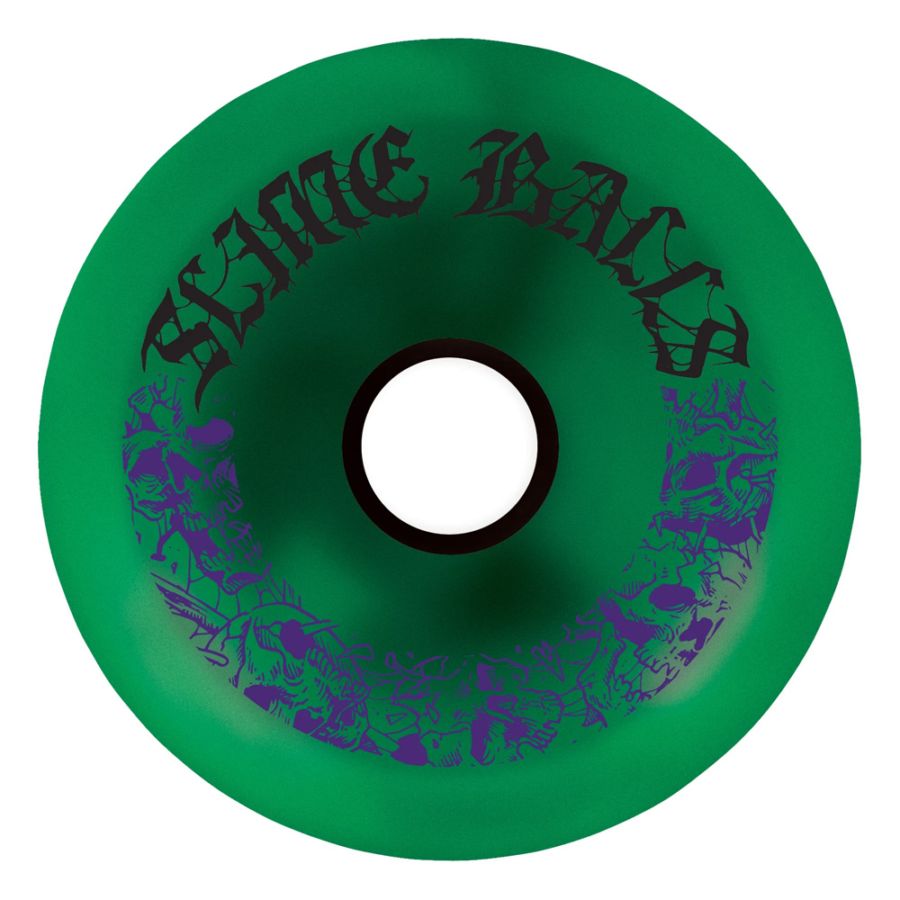 スライムボールズ SLIME BALLS<br>80mm Mega Balls 78A WHEELS<br>ソフトウィール 4個セット スケートボード スケボー sk8 skateboard タイヤ ローラー 車輪　クルーザー【2602】