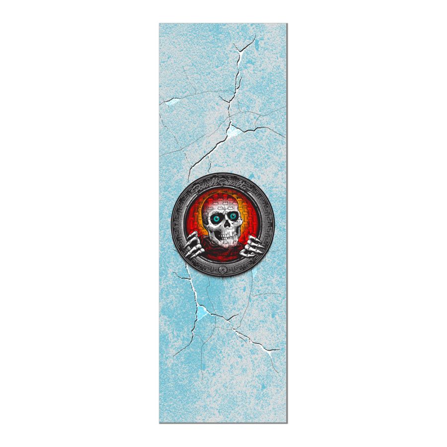 パウエル・ペラルタ POWELL PERALTA<br>10.5in x 33in POOL LIGHT RIPPER CLEAR GRIP TAPE SHEET<br>クリア グリップテープ デッキテープ ボーンズ スケートボード スケボー sk8 skateboard【2509】