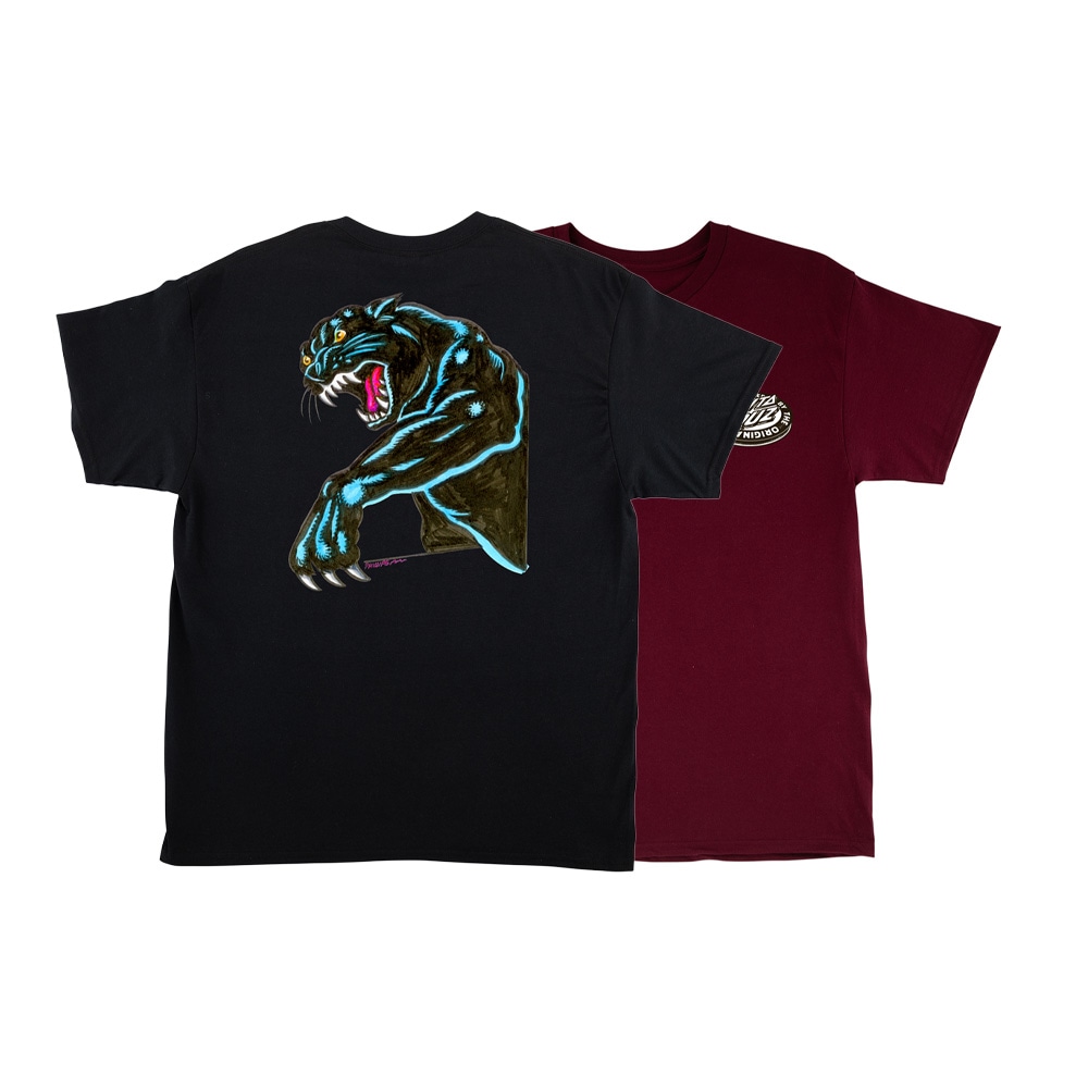 サンタクルーズ SANTA CRUZ<br>NATAS SKETCH PANTHER S/S REGULAR T-SHIRT<br> Tシャツ TEE 半袖 メンズ ナタス・カウパス ストリート スケーター ファッション スケートボード スケボー sk8 skateboard【26SP】