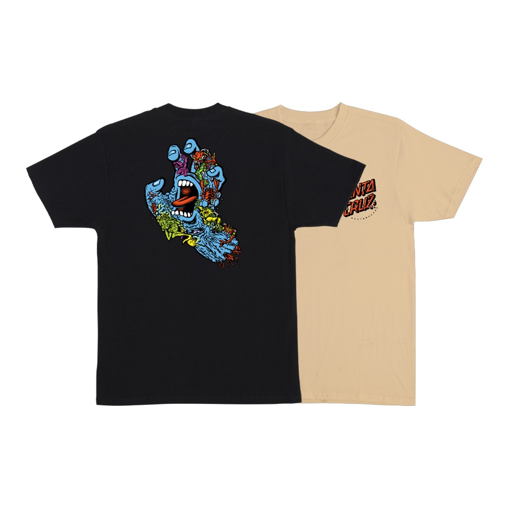 サンタクルーズ SANTA CRUZ<br>ROSKOPP SCREAMING FIVE S/S REGULAR T-SHIRT<br> Tシャツ TEE 半袖 メンズ ロブ・ロスコップ ストリート スケーター ファッション スケートボード スケボー sk8 skateboard【26SP】