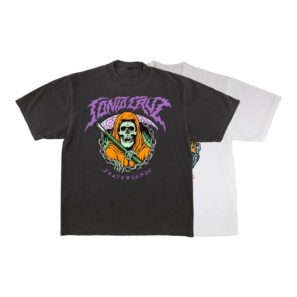 サンタクルーズ SANTA CRUZ<br>OUT OF TIME S/S REGULAR T-SHIRT<br> Tシャツ TEE 半袖 メンズ ストリート スケーター ファッション スケートボード スケボー sk8 skateboard【26SP】