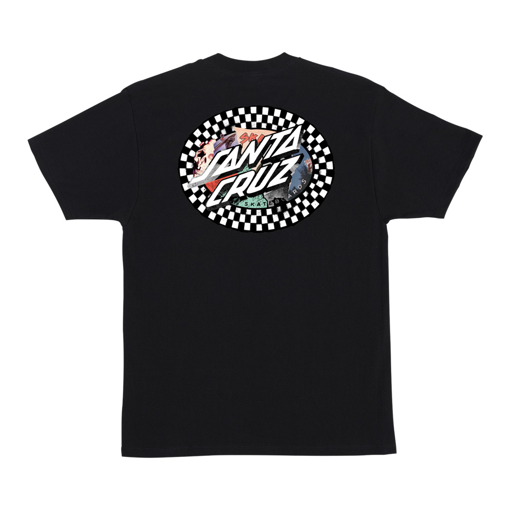サンタクルーズ SANTA CRUZ<br>COLLAGE OVAL DOTS S/S REGULAR T-SHIRT<br> Tシャツ TEE 半袖 メンズ ストリート スケーター ファッション スケートボード スケボー sk8 skateboard【26SP】