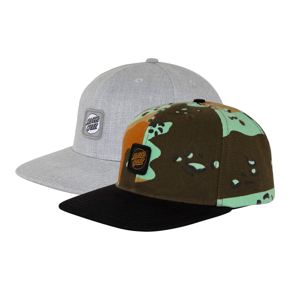 サンタクルーズ SANTA CRUZ<br>CRUZ LABEL SNAPBACK HAT<br>キャップ スナップバックハット 帽子 CAP メンズ スケートボード スケボー ストリート スケーター ファッション sk8 skateboard【26SP】