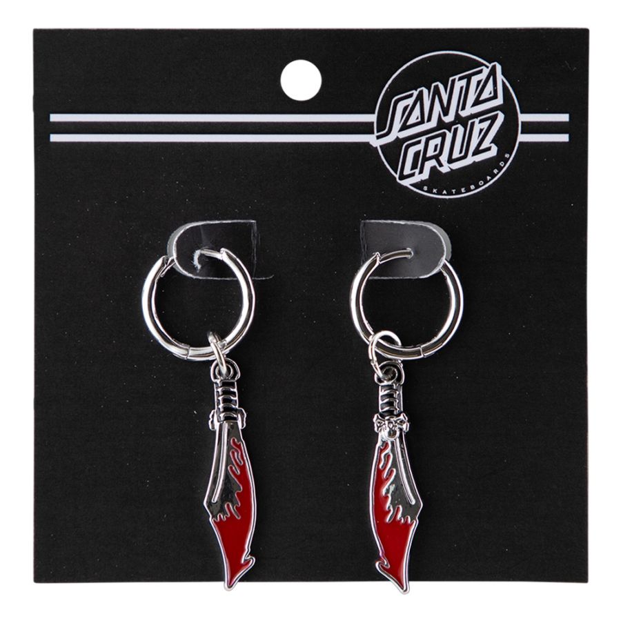 サンタクルーズ SANTA CRUZ<br>MEEK SLASHER SWORD EARRING SET<br>イヤリング アクセサリー メンズ スケートボード スケボー ストリート スケーター ファッション sk8 skateboard【26SP】