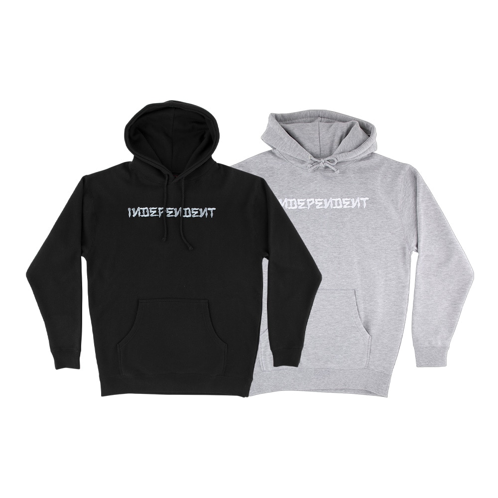 インディペンデント INDEPENDENT<br>DRESSEN BAR EMBROIDERED P/O HOODED SWEATSHIRT<br>プルオーバーフードパーカー エリック・ドレッセン ファッション フード スケートボード メンズ ストリート スケボー sk8 skateboard【26SP】