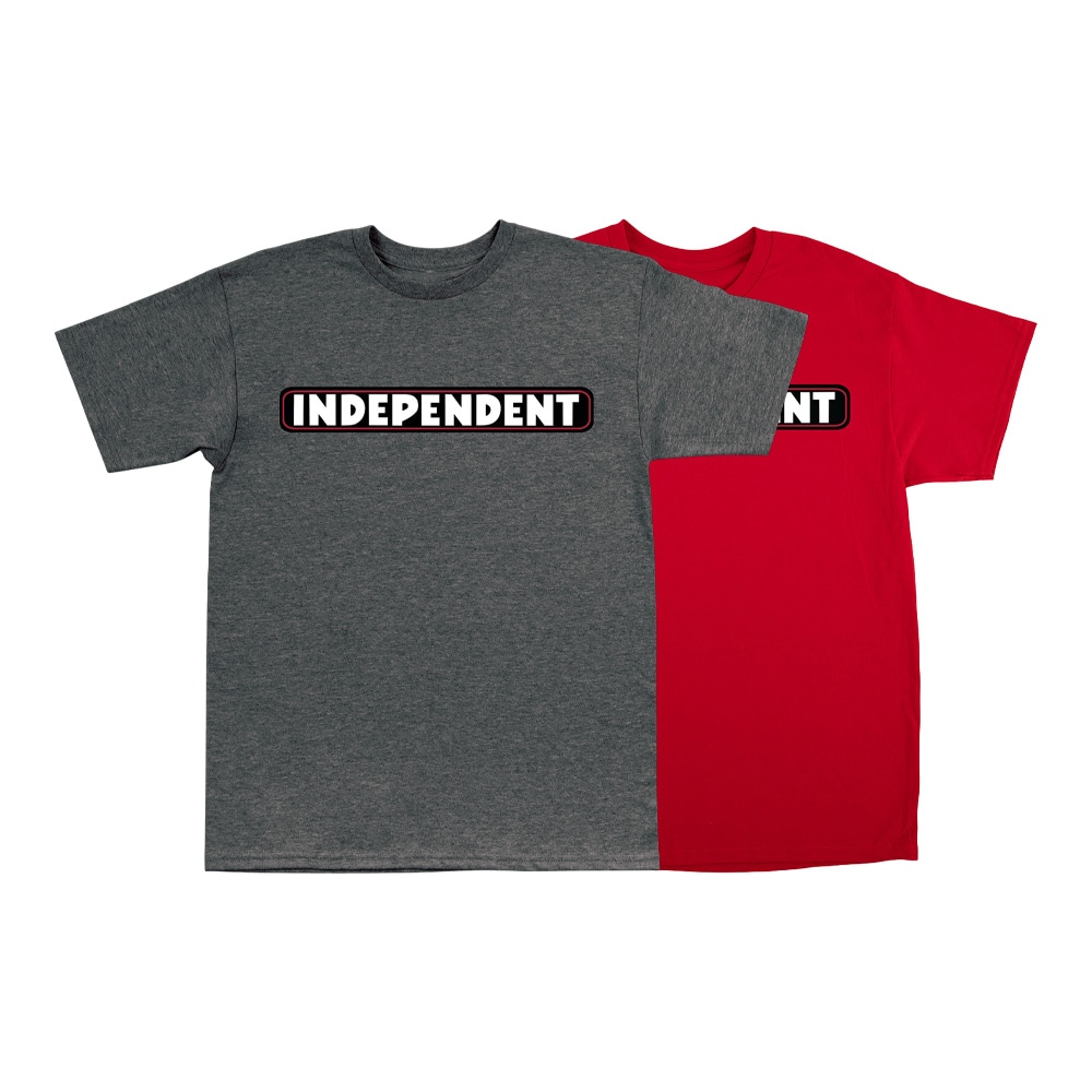 インディペンデント INDEPENDENT<br>BAR LOGO S/S REGULAR T-SHIRT<br>Tシャツ TEE 半袖 メンズ  スケートボード ファッション スケボー ストリート スケーター ファッション sk8 skateboard【26SP】
