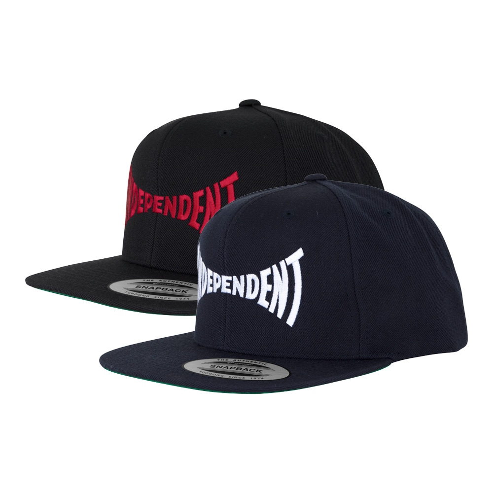 インディペンデント INDEPENDENT<br>SPAN EMBROIDERED SNAPBACK HAT<br>キャップ スナップバック ハット 帽子 CAP メンズ スケートボード スケボー ストリート スケーター ファッション sk8 skateboard【26SP】