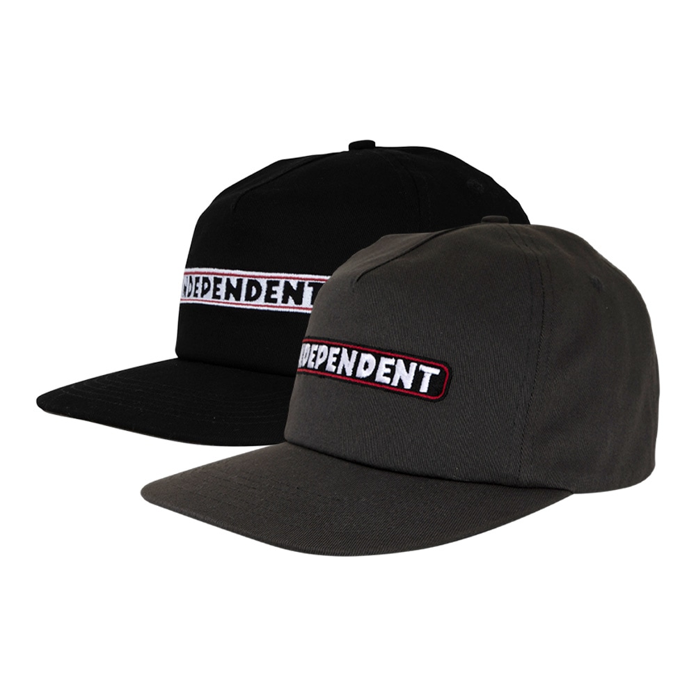 インディペンデント INDEPENDENT<br>BAR LOGO SNAPBACK HAT<br>キャップ スナップバック ハット 帽子 CAP メンズ スケートボード スケボー ストリート スケーター ファッション sk8 skateboard【26SP】