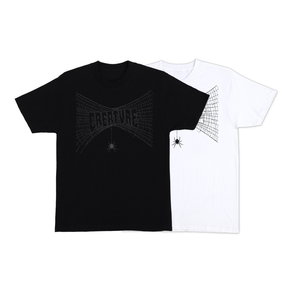 クリーチャー CREATURE<br>WEB 2 RELIC REGULAR S/S SHIRT<br>Tシャツ 半袖 ストリート スケーター メンズ ファッション スケートボード スケボー sk8 skateboard【26SP】