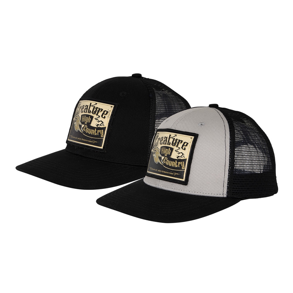 クリーチャー CREATURE<br>HIGH COUNTRY MESH TRUCKER HAT<br>キャップ メッシュキャップ ハット 帽子 CAP メンズ スケートボード スケボー ストリート スケーター ファッション sk8 skateboard【26SP】