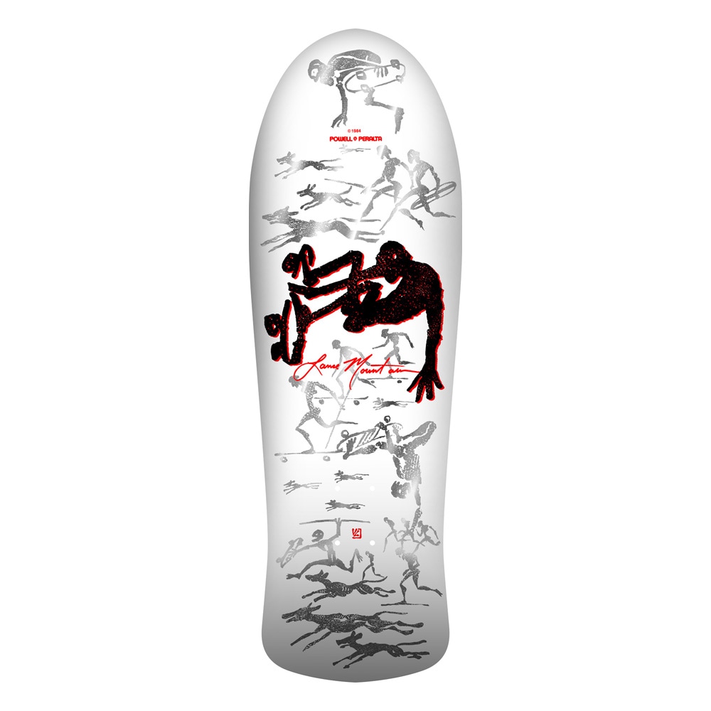 パウエル・ペラルタ POWELL PERALTA<br>スケボー デッキ 9.94 BONES BRIGADE® LANCE MOUNTAIN SERIES 17 REISSUE DECK WHITE<br>ランス・マウンテン ボーンズ・ブリゲード ホワイト 限定 オールドスクール リイシュー スケボー【2603】