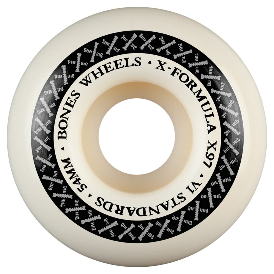 ボーンズ ウィール BONES WHEELS<br>54mm X-FORMULA V1 STANDARD 97A  WHEELS<br>ハードウィール 4個セット エックスフォーミュラー X97 スケートボード スケボー skateboard タイヤ【2603】