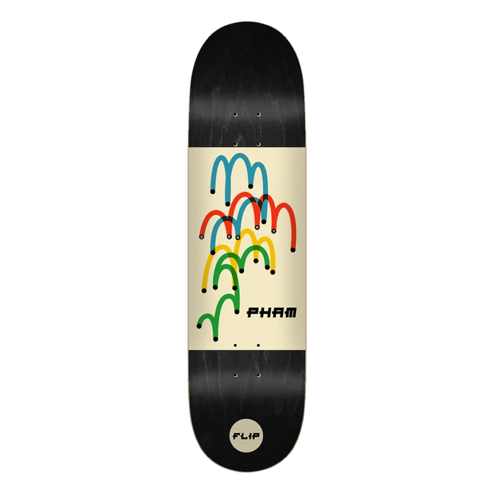 フリップ FLIP<br>スケボー デッキ 8.25 STENOGRAPH PHAM PRO DECK<br>スケートボード スケボー デニー・ファム ストリート sk8 skateboard 板【2603】