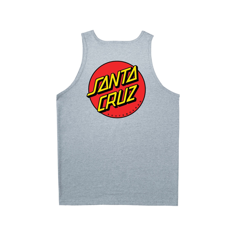 サンタクルーズ SANTA CRUZ<br>CLASSIC DOT REGULAR TANK MENS<br>タンクトップ メンズ レディース ストリート スケーター ファッション スケートボード スケボー sk8 skateboard【26SP】