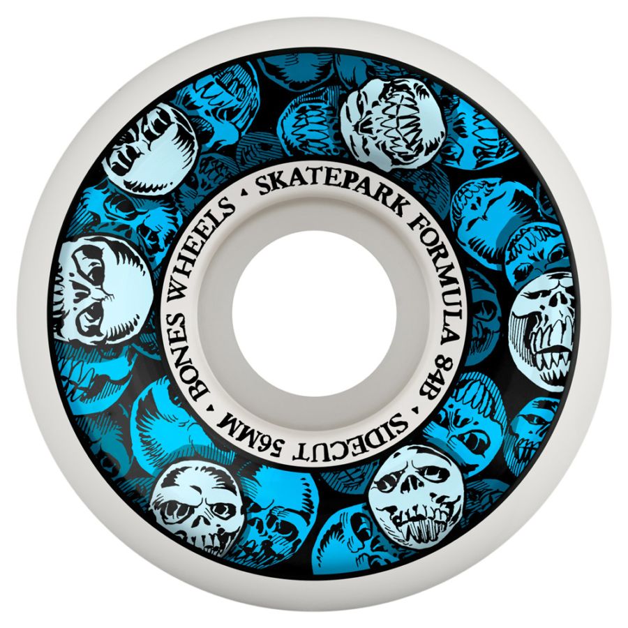 ボーンズ ウィール BONES WHEELS<br>56mm SPF SKATEPARK FORMULA P5 SIDECUT 84B WHEELS<br>ハードウィール(4個セット)ホワイト スケートパークフォーミュラ スケートボード スケボー sk8 skateboard タイヤ ローラー 車輪 トリック スライド グラインド【2604】