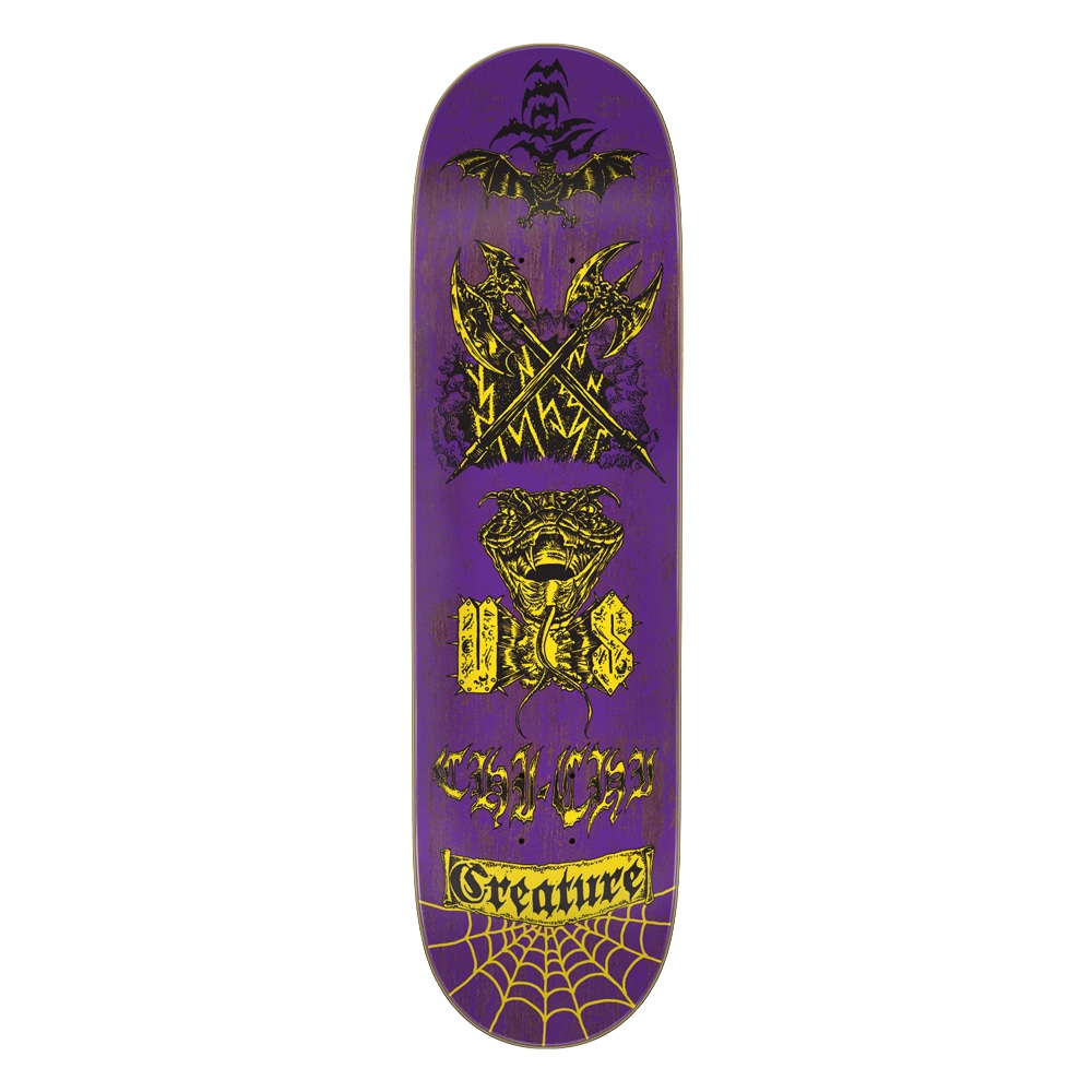 クリーチャー CREATURE<br>スケボー デッキ 8.51 TORRES CREACH US STUMPS PRO DECK<br>マティアス・トーレス プロモデル スケートボード ストリート sk8 skateboard 板【2606】