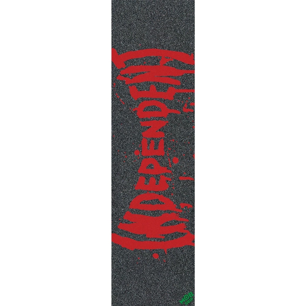 モブグリップ MOB GRIP<br>9in x 33in INDEPENDENT SPLATTER SPAN SHEET<br>グリップテープ デッキテープ インディペンデント インディ スケートボード スケボー sk8 skateboard【2511】