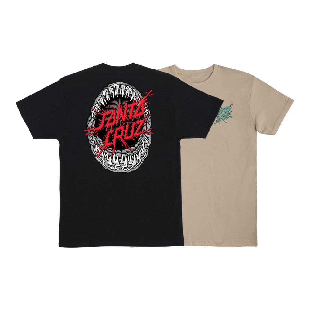 サンタクルーズ SANTA CRUZ<br>SHARK JAW S/S REGULAR T-SHIRT<br> Tシャツ TEE 半袖  メンズ ストリート スケーター ファッション スケートボード スケボー sk8 skateboard【26SM】
