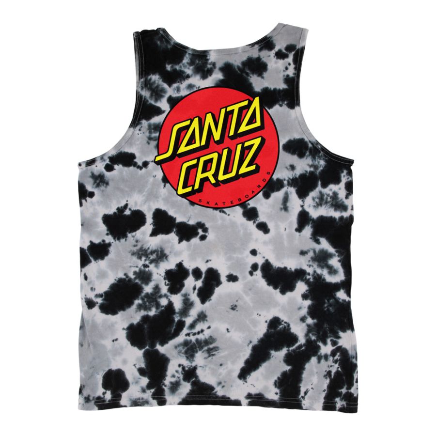 サンタクルーズ SANTA CRUZ<br>CLASSIC DOT REGULAR TANK<br> Tシャツ TEE 半袖  メンズ ストリート スケーター ファッション スケートボード スケボー sk8 skateboard【26SM】