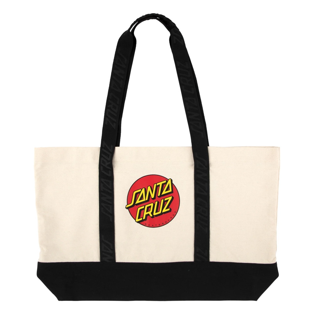 サンタクルーズ SANTA CRUZ<br>CLASSIC DOT TOTE BAG<br>トートバッグ カバン  通勤 通学 メンズ レディース スケートボード スケボー ストリート ファッション sk8 skateboard【26SM】