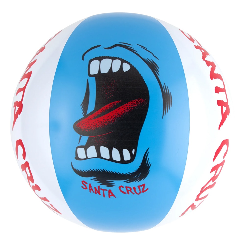 サンタクルーズ SANTA CRUZ<br>SCREAMING MOUTH BEACH BALL<br>ビーチボール 砂浜 ボール 小物 アウトドア 海 スポーツ ビーチバレー メンズ ストリート スケーター ファッション スケートボード スケボー sk8 skateboard【26SM】