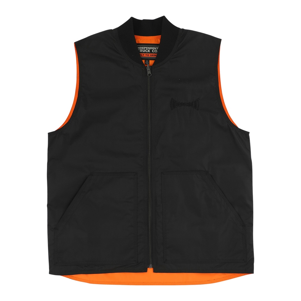 インディペンデント INDEPENDENT<br>BTG WORK VEST REVERSIBLE TOP<br>ベスト ファッション スケートボード メンズ ストリート スケボー sk8 skateboard【26SM】