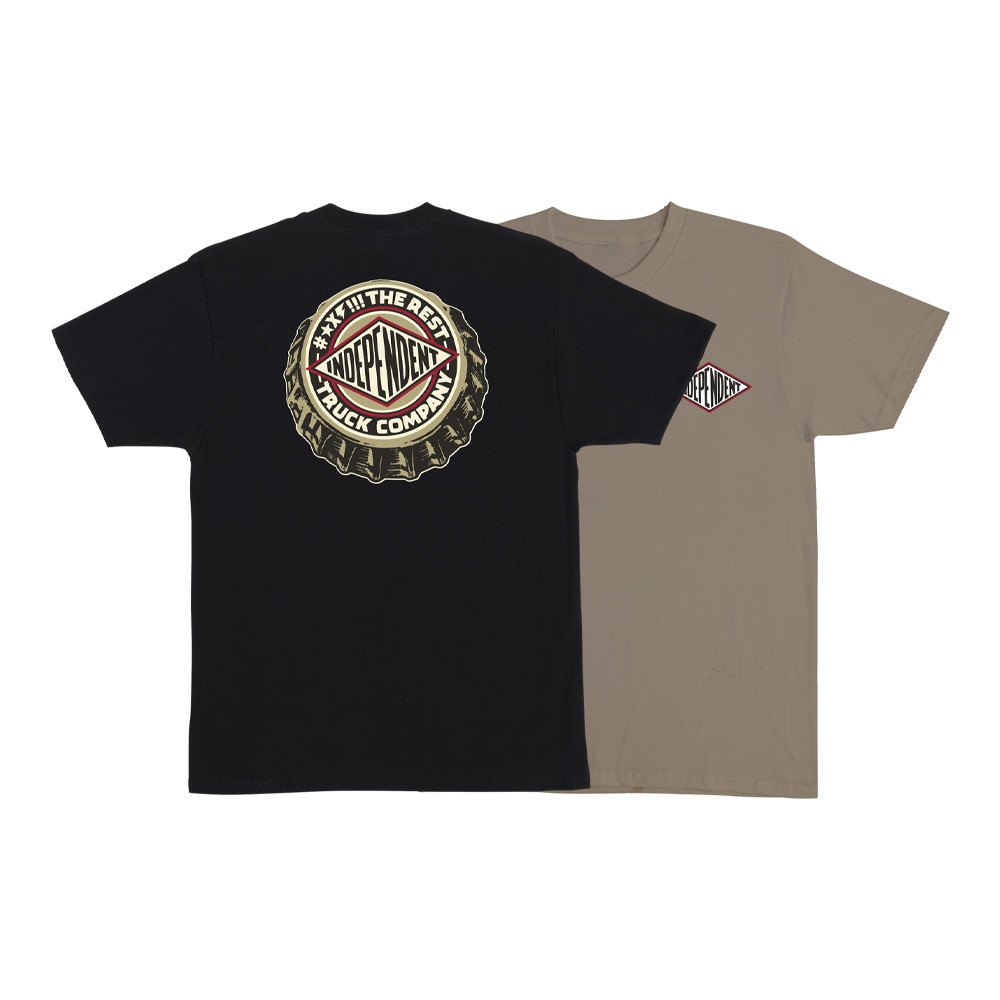 インディペンデント INDEPENDENT<br>FTR CAP S/S REGULAR T-SHIRT<br>Tシャツ TEE 半袖 メンズ  スケートボード ファッション スケボー ストリート スケーター ファッション sk8 skateboard【26SM】