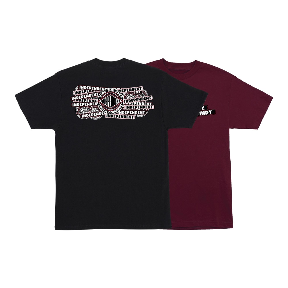 インディペンデント INDEPENDENT<br> STICKER SLAP S/S REGULAR T-SHIRT<br>Tシャツ TEE 半袖 メンズ  スケートボード ファッション スケボー ストリート スケーター ファッション sk8 skateboard【26SM】