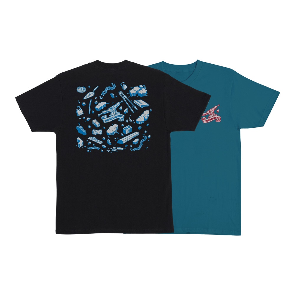 インディペンデント INDEPENDENT<br>UNDER THE BRIDGE S/S REGULAR T-SHIRT<br>Tシャツ TEE 半袖 メンズ  スケートボード ファッション スケボー ストリート スケーター ファッション sk8 skateboard【26SM】
