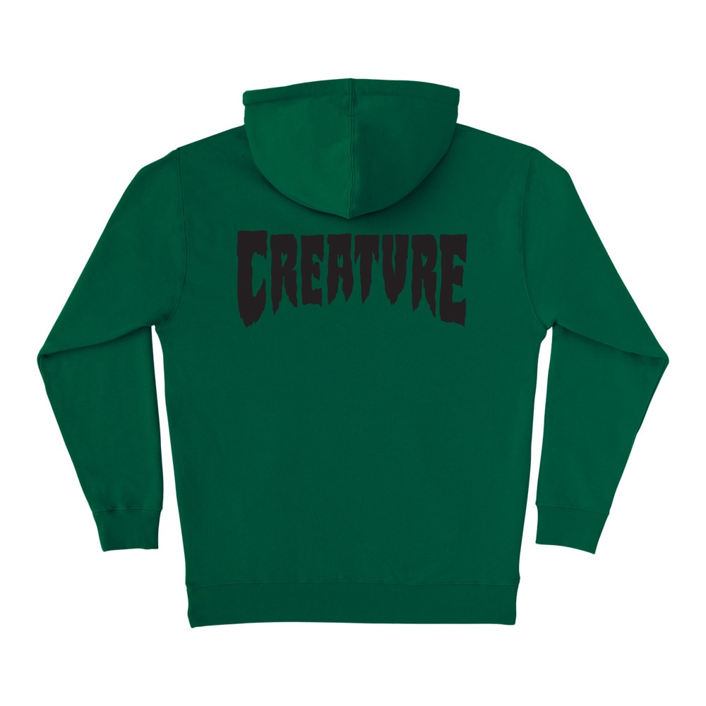 クリーチャー CREATURE<br>MONO P/O HOODED SWEATSHIRT<br>プルオーバーパーカー フード ストリート スケーター ファッション スケートボード スケボー sk8 skateboard【26SM】